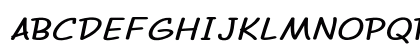 Tarnip Extra-expanded Regular Uppercase Preview