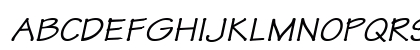 Techno-Wide Bold Italic Uppercase Preview