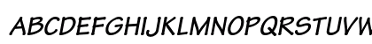Tekton Pro Bold Italic Uppercase Preview