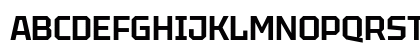Tektur SBold Regular Uppercase Preview
