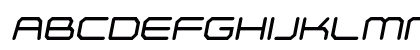 Tembarlak Italic Uppercase Preview