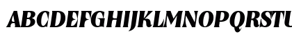 Tennessee Heavy SF Bold Italic Uppercase Preview