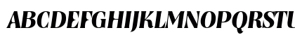Tennessee SF Bold Italic Uppercase Preview