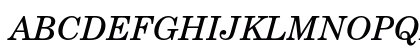 TeX Gyre Schola Italic Preview