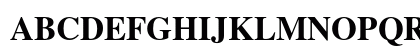 TeX Gyre Termes Bold Uppercase Preview