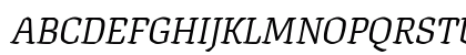 Texturina 72pt 72pt Regular Italic Uppercase Preview