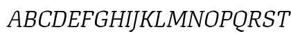 Texturina Extralight Italic Preview