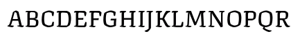 Texturina Regular Uppercase Preview