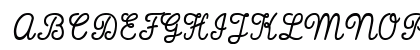That's Font Folks! Italic Uppercase Preview