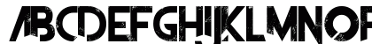 The Frontman Regular Uppercase Preview