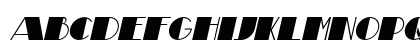 Theatrical Italic Uppercase Preview