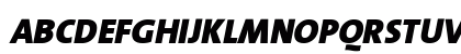 The Mix Black- Black Italic Preview