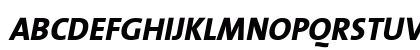 The Sans Extra Bold- ExtraBold Italic Preview
