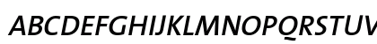 The Sans Semi Bold- SemiBold Italic Preview