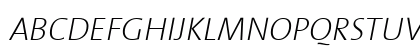 The Sans Extra Light- Italic Preview