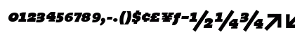 The Serif Black- Black Italic Preview