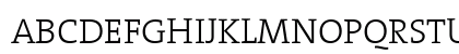 The Serif Light- Light Plain Uppercase Preview