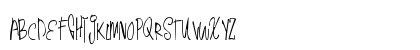 ThinSimple Regular Uppercase Preview