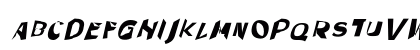 Through The Black WideIta Uppercase Preview