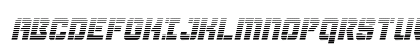 Thunder Trooper Gradient Italic Italic Preview