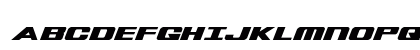 Tigershark Bold Italic Bold Italic Uppercase Preview