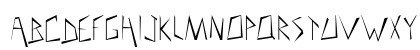 Tikrit Regular Uppercase Preview