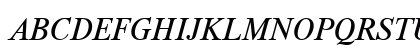 TimelessTCYLig Italic Preview