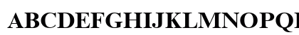 Times New Roman Cyr Bold Uppercase Preview