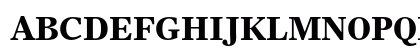 Times Europa LT Std Bold Uppercase Preview