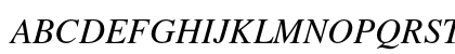 Times Italic Old Style Figures Preview