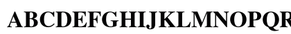 Times LT Std Bold Preview