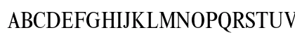 Times New Roman MT Std Condensed Preview