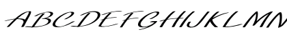 Tinsel Extra-expanded Italic Preview
