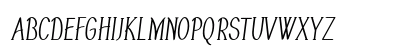 Tiptoe Condensed Bold Uppercase Preview