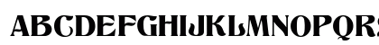 Titania Regular Uppercase Preview