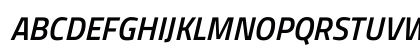 Titillium Web SemiBold Italic Preview