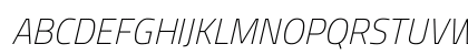 Titillium Web Thin Italic Preview