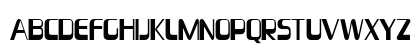 Toffler Condensed Regular Uppercase Preview
