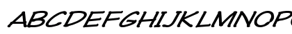 Toolie Pie Expanded Italic Preview