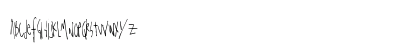 TotallyStraight Regular Uppercase Preview