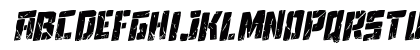 Tower Ruins Rotalic Italic Uppercase Preview