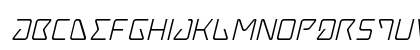 Tracer Italic Uppercase Preview
