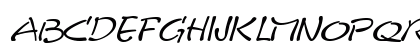 KineticSCapsSSK Italic Preview