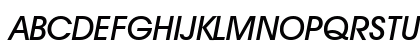 AvantGarde Medium Italic Medium Oblique Uppercase Preview