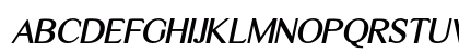 Tralic Bold Italic Uppercase Preview