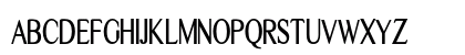 Tralic Condensed Bold Uppercase Preview