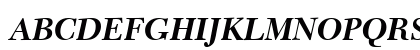 Transit511 BT Bold Italic Preview