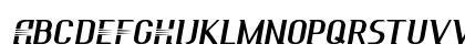 Tranzam Regular Uppercase Preview