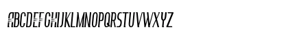Tranzam Extra-condensed Regular Uppercase Preview