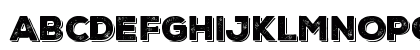 Nexa Rust Sans-Trial Black Shadow 1 Regular Uppercase Preview
